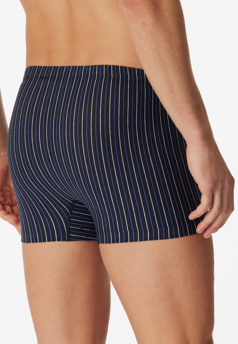 Boxer briefs 3-pack organic cotton solid/striped multicolored - 95/5