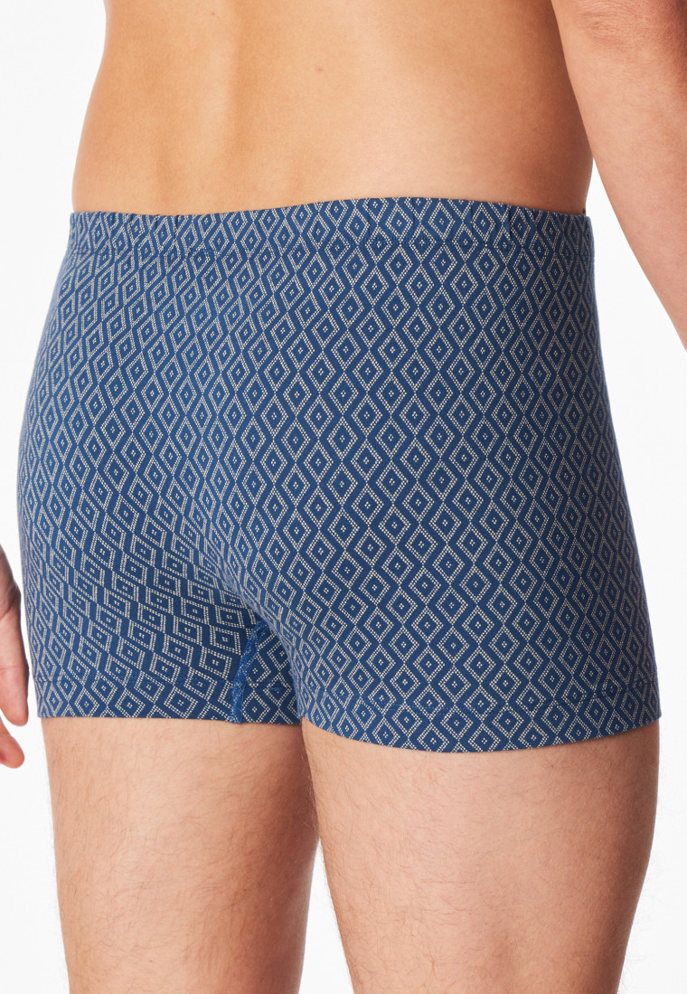 Shorts atlantikblau gemustert - 95/5