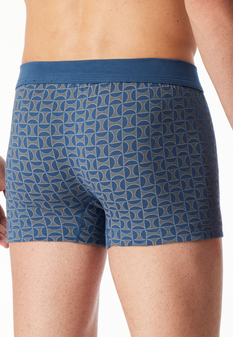 Short bruingrijs patroon - 95/5