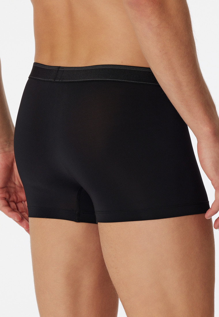 Black microfiber shorts - Nachtschwärmer