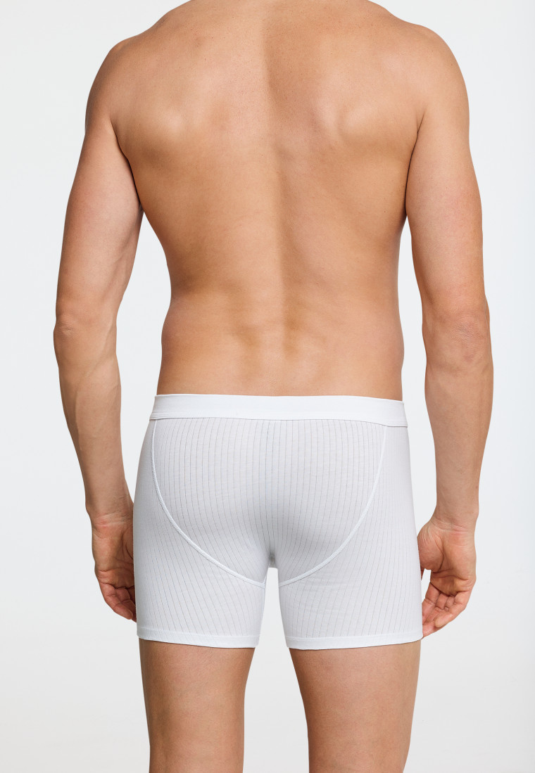 Shorts mit Eingriff 2er-Pack weiß - Authentic