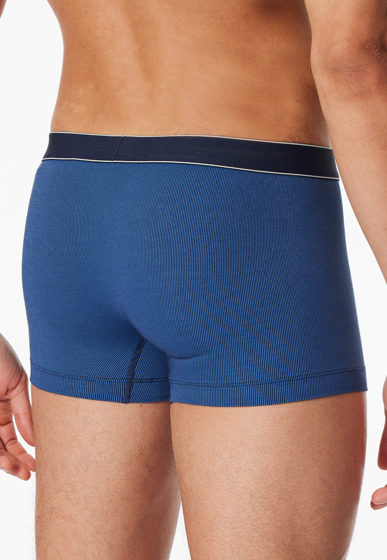 Shorts rayures bleu foncé - Duality Function