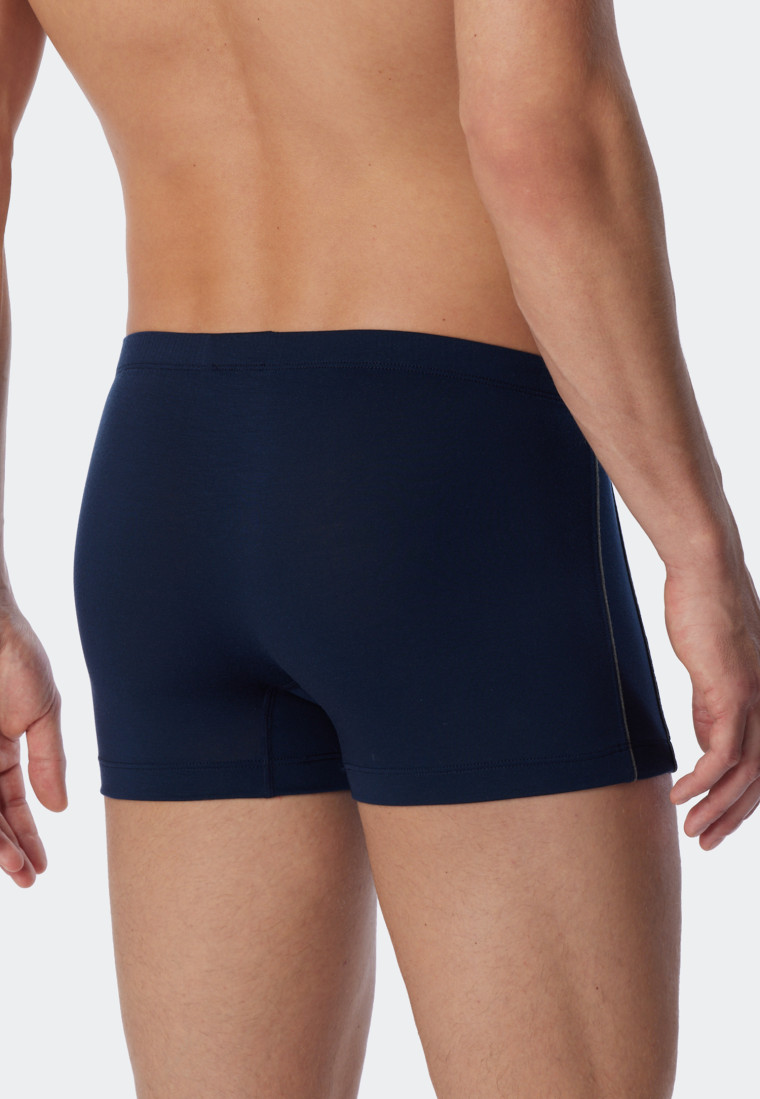 Pantaloncini in Tencel di colore blu scuro - selected! premium inspiration