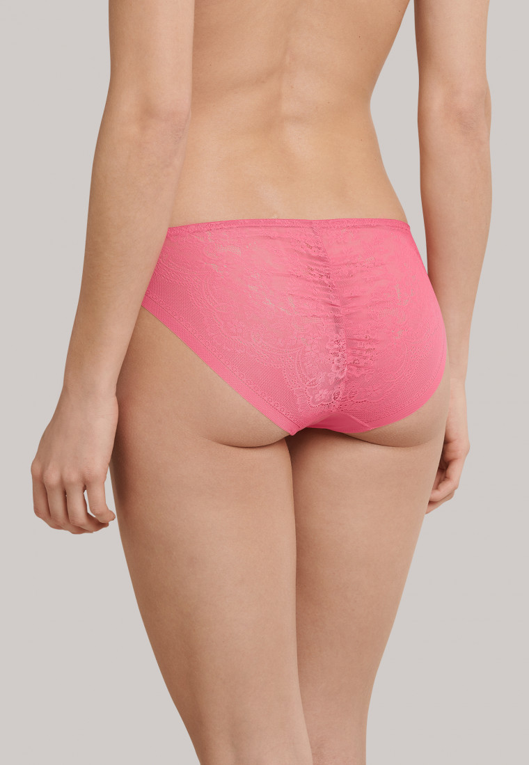 Slip Microfaser Spitze himbeere - Invisible Lace