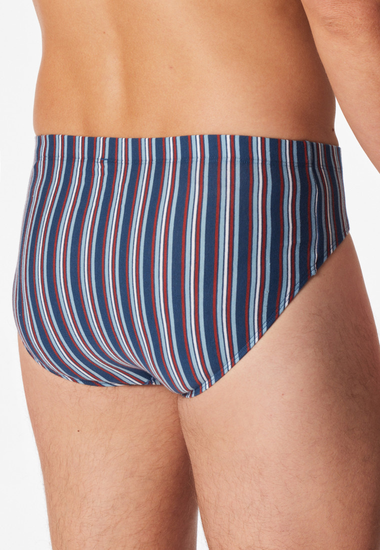 Supermini slip rayé rouge - 95/5