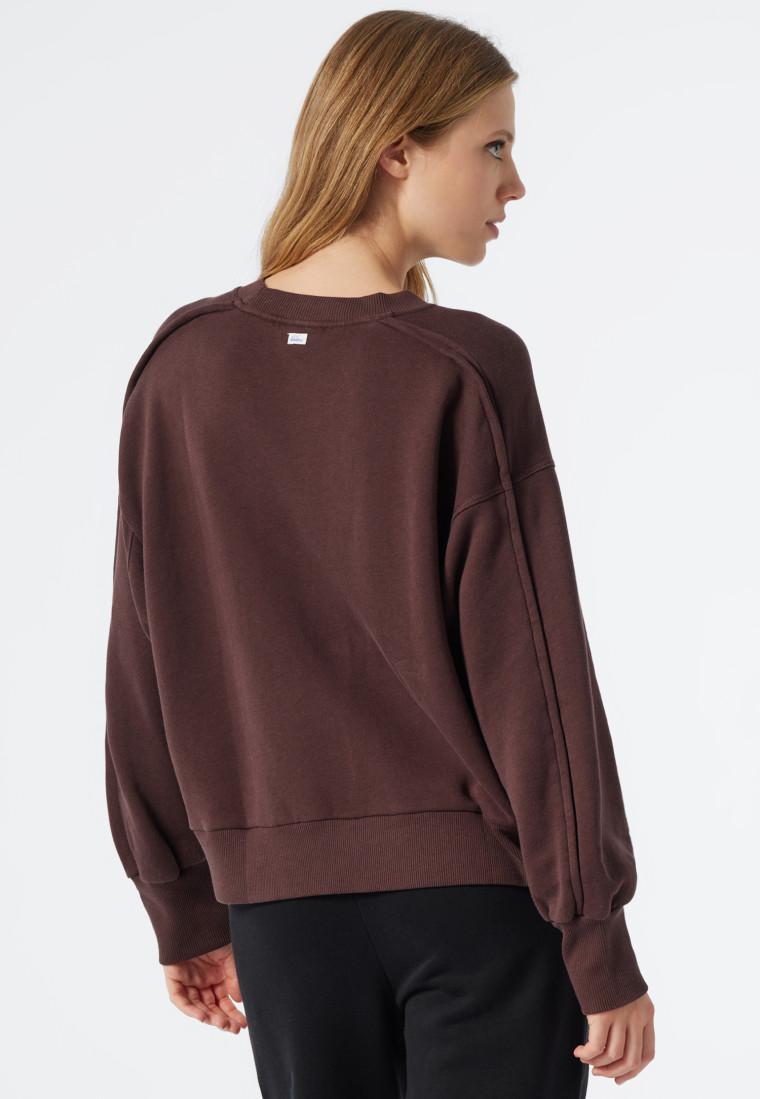 Sweater langarm aubergine - Revival Lena