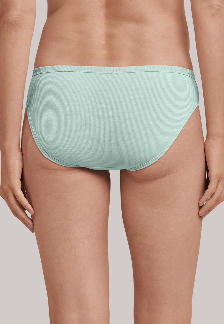 Tai panty double rib mint - Personal Fit Rippe