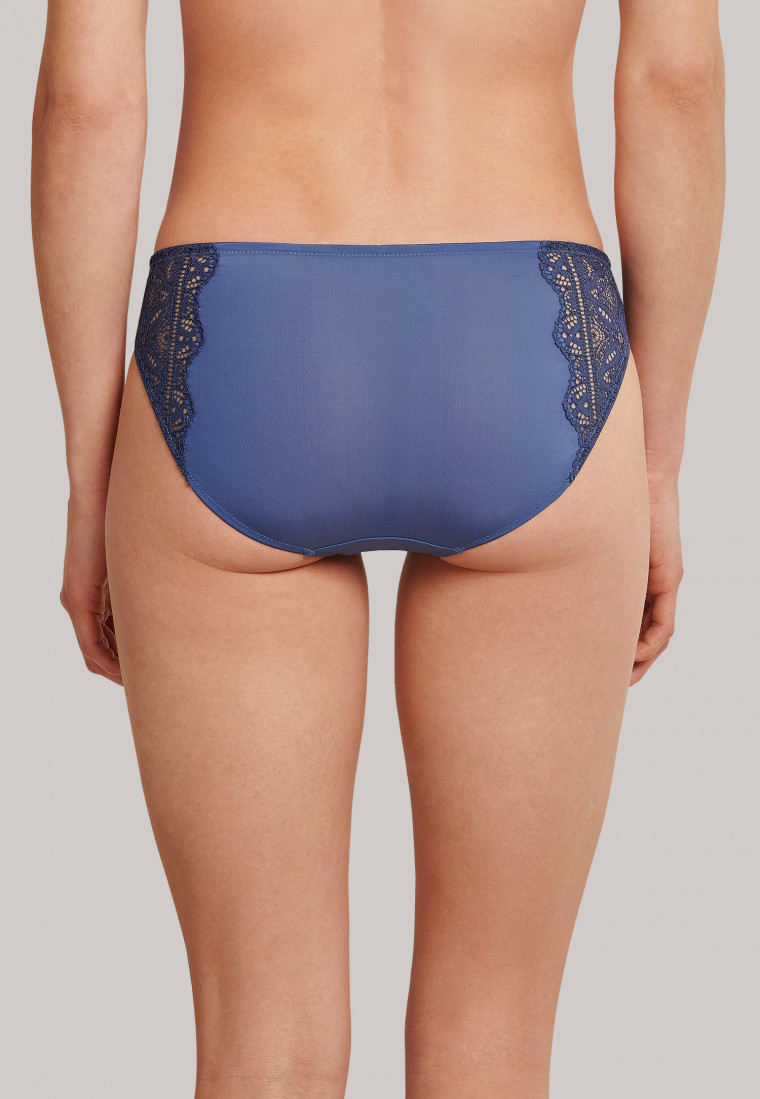 Tai panty micro lace blue - Sustainable Lace
