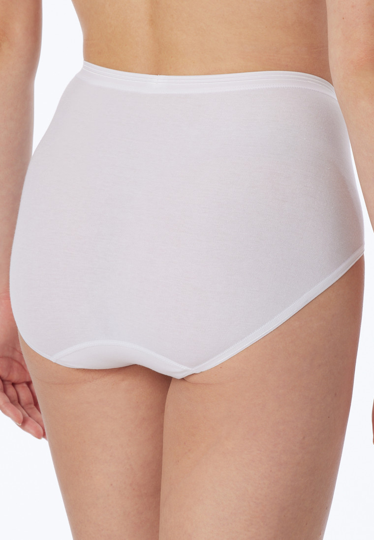 Bali Full-Cut-Fit Brief White 6 Women's 