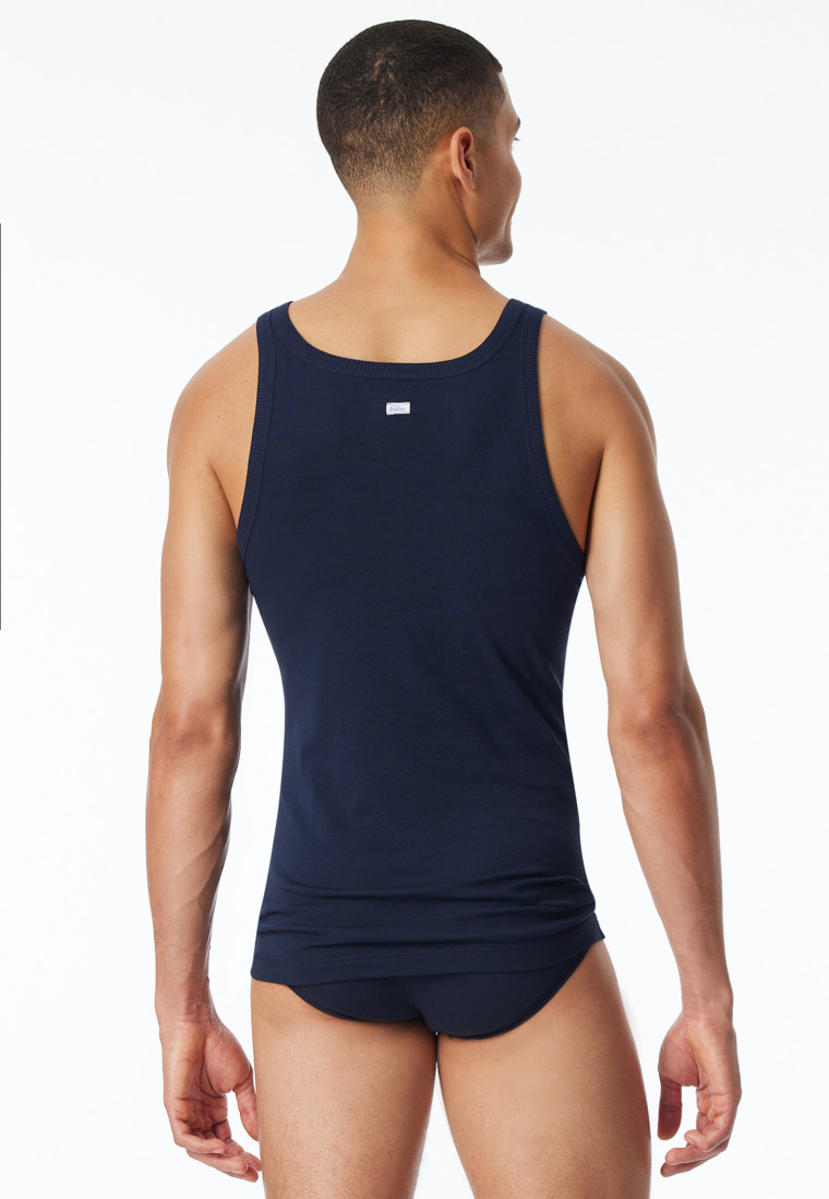 Dark blue tank top – Revival Ludwig