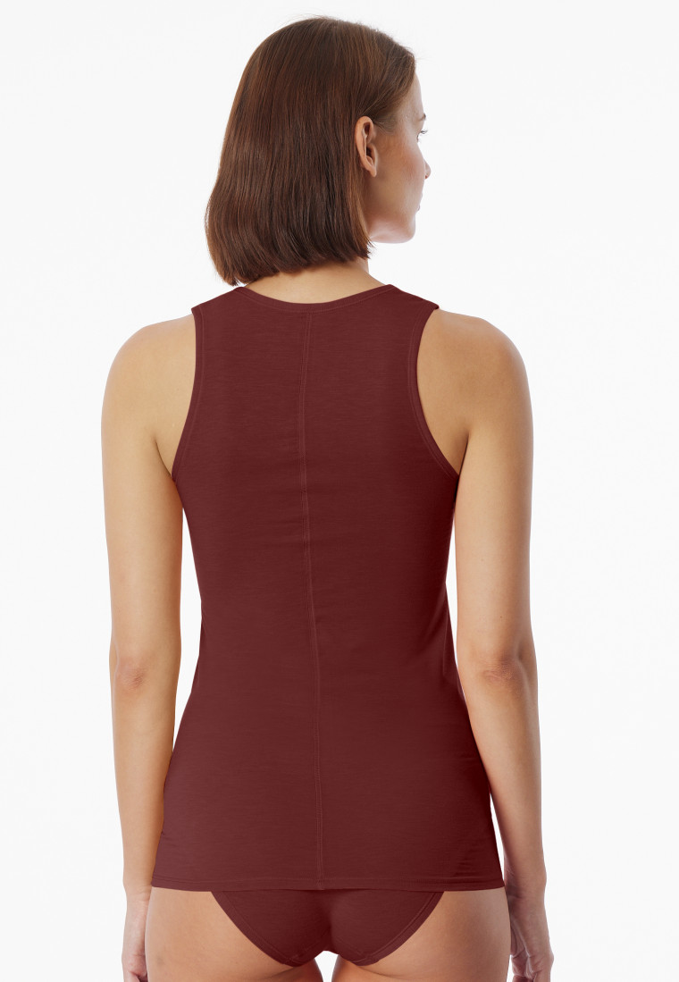 Tank top red-brown - Personal Fit