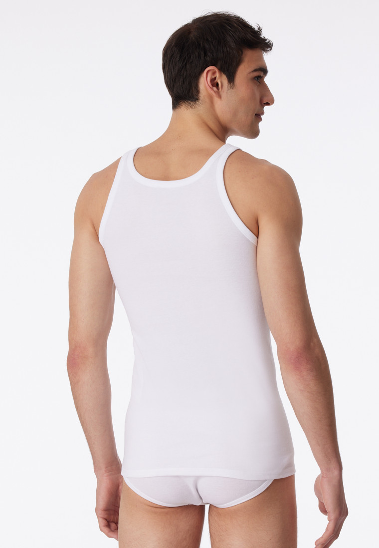 Confezione da 2 magliette intime bianche - Essentials Feinripp