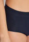 Hoge taille slip naadloos microvezel donkerblauw - Seamless Technical Stripes
