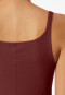 Spaghetti strap top red-brown - Personal Fit