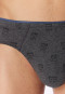 Slip supermini con fantasia, grigio scuro a fantasia - 95/5