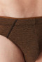 Supermini slip met patroon, kleur toffee - 95/5