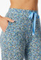 Loungehose 3/4-lang Modal Blumenprint multicolor - Mix+Relax