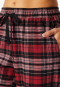 Pantaloni lunghi in flanella di cotone organico a quadri multicolore - Mix+Relax