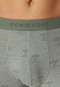 Shorts 3er-Pack Organic Cotton Webgummibund uni/gemustert mehrfarbig - 95/5