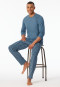 Schlafanzug lang atlantikblau - Casual Essentials