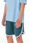 Schlafanzug kurz Waves pacific blue - Teens Nightwear