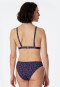 Bikini triangolo top imbottiture estraibili spalline variabili multicolore - Aqua Mix & Match