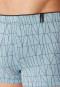 Modal short met patroon, ijsblauw - Long Life Soft