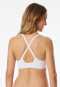 Soft bra with cup Medium Support white - Unique Micro