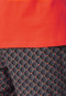 Short pyjamas patterned light red - Casual Essentials