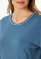 Schlafanzug kurz atlantikblau - Comfort Nightwear