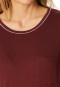 Lange pyjama wijnrood - Comfort Nightwear