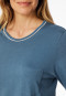 Lange pyjama atlantisch blauw - Comfort Nightwear