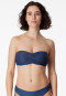 Bikini Bandeau Top Variabele Bandjes Blauw - Aqua Mix & Match