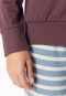 Long Pyjamas with Cuffs, Cocoa Brown - Casual Essentials