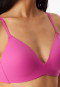 Soft padded bra without underwire fuchsia - Invisible Soft