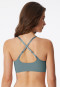 Bustier Mikrofaser herausnehmbare Pads mineral - Invisible Soft