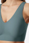Bustier microfiber removable pads mineral - Invisible Soft