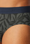Rio briefs dark green patterned - 95/5