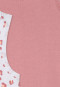 Maillots de corps lot de 2 imprimé animalier mauve/ blanc - Fine Rib