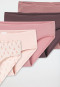 Lot de 5 culottes à rayures et à petites fleurs multicolores - 95/5