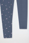 Leggings set van 2 donkerblauw - 95/5