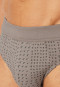 Minislip Fine Interlock clay red patterned - Fine Interlock
