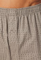 Boxershorts interlock clay gedessineerd - Fine Interlock