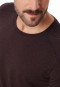 Shirt long-sleeve brown mottled - Comfort Fit