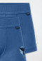 Confezione da 2 short blu balena - Fine Rib