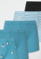 Shorts 5-pack Organic Cotton soft waistband stripes and moons - 95/5