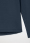 Unisex Long-Sleeve Warm Shirt, Deep Blue - thermo