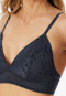BH bügelfrei herausnehmbare Pads graphit - Modern Lace
