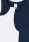 Tank tops 2-pack white/ indigo - 95/5