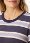 Pyjama lange frottee streepjes indigo - Casual Essentials